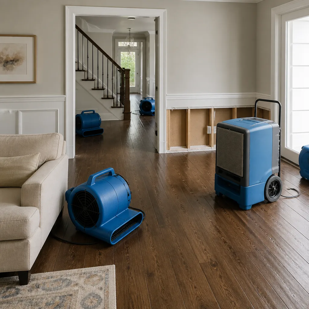 Water damage drying